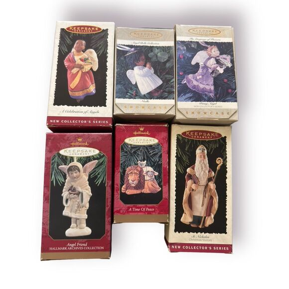 Hallmark Keepsake Ornament Bundle Christmas Decoration Bundle of‎ 6 - Picture 1 of 4